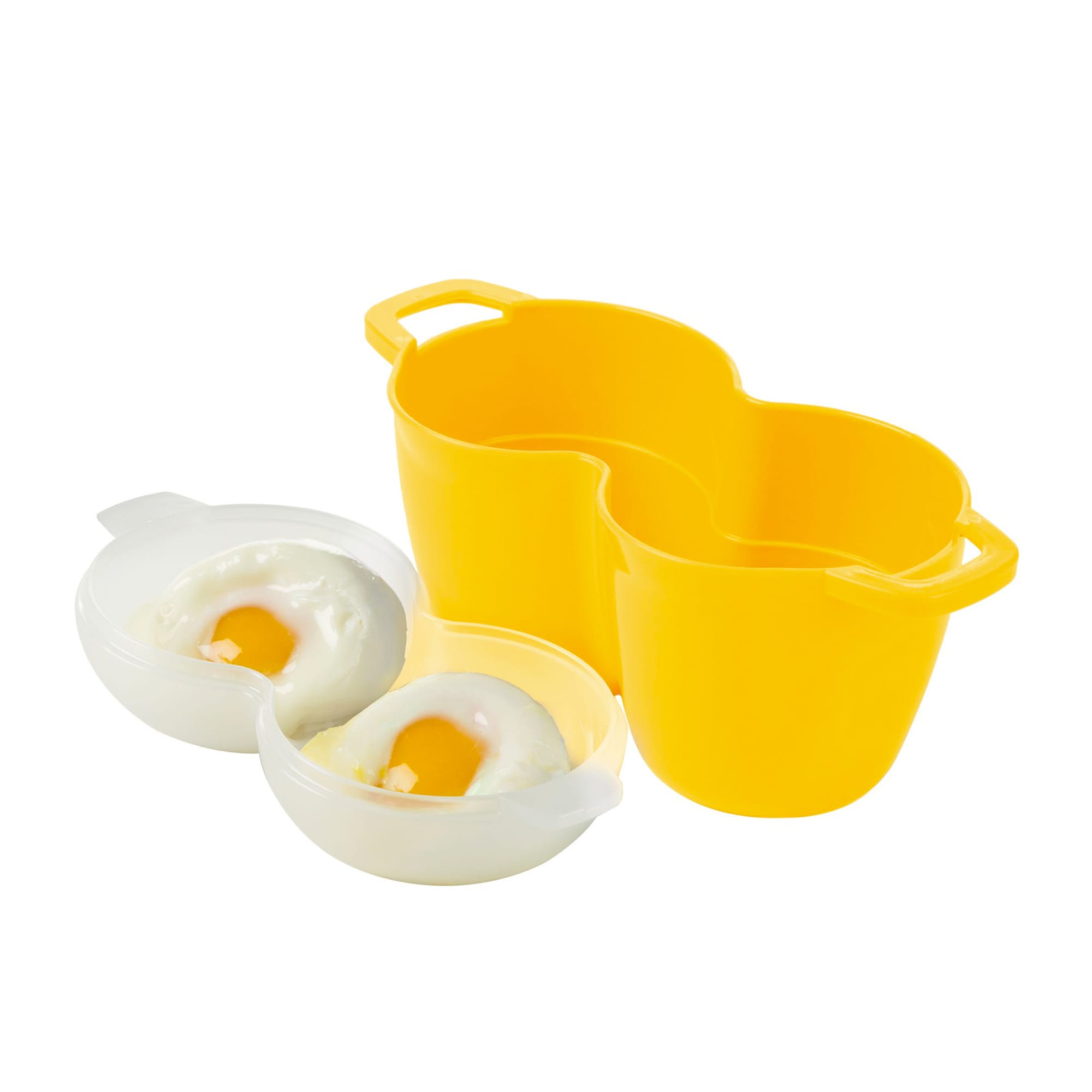 Progressive Prep Solutions Microwave Poach Perfect Two Egg Poacher